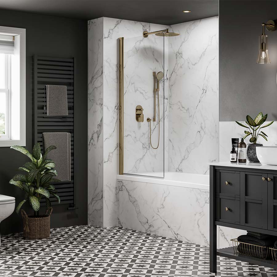 Calacatta Marble Wandpanelen voor de douche