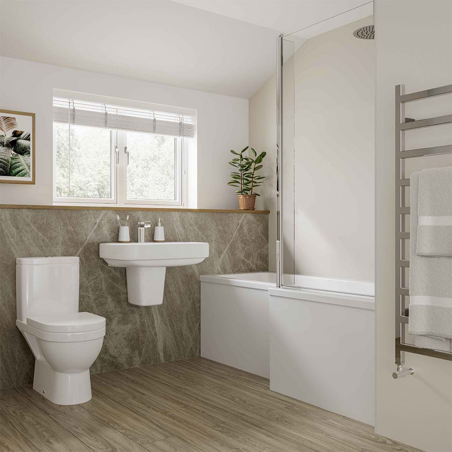 Creamy White Soapstone Wandpanelen