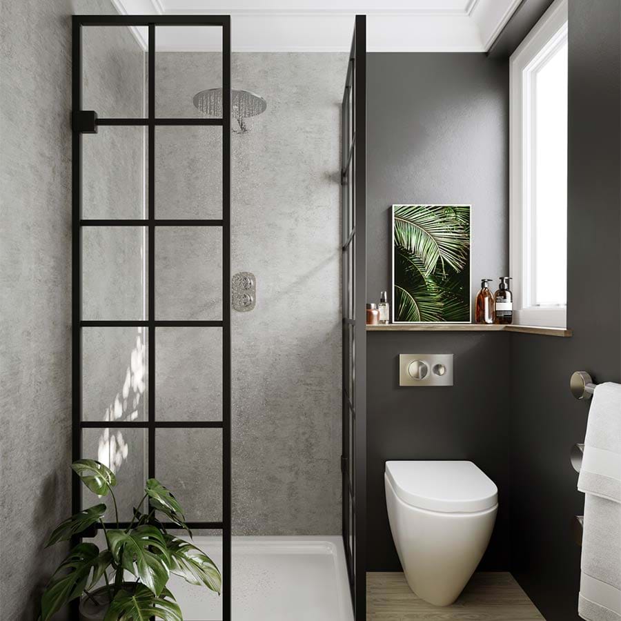 Concrete Elements Wandpanelen voor de douche